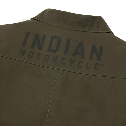 Indian Motorcycle Women's Bobbi Jacket, Dark Green - L - 286464706