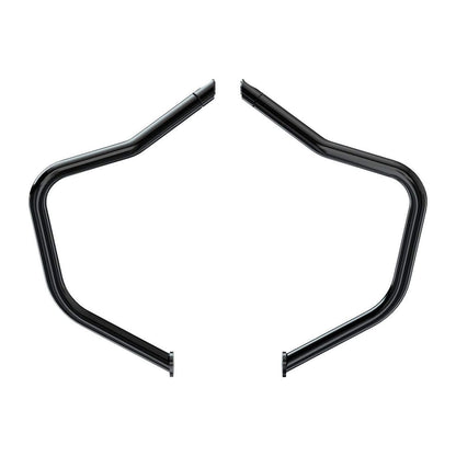 2020-2023 Genuine Indian Challenger Front Highway Bars - Thunder Black 2884177-266