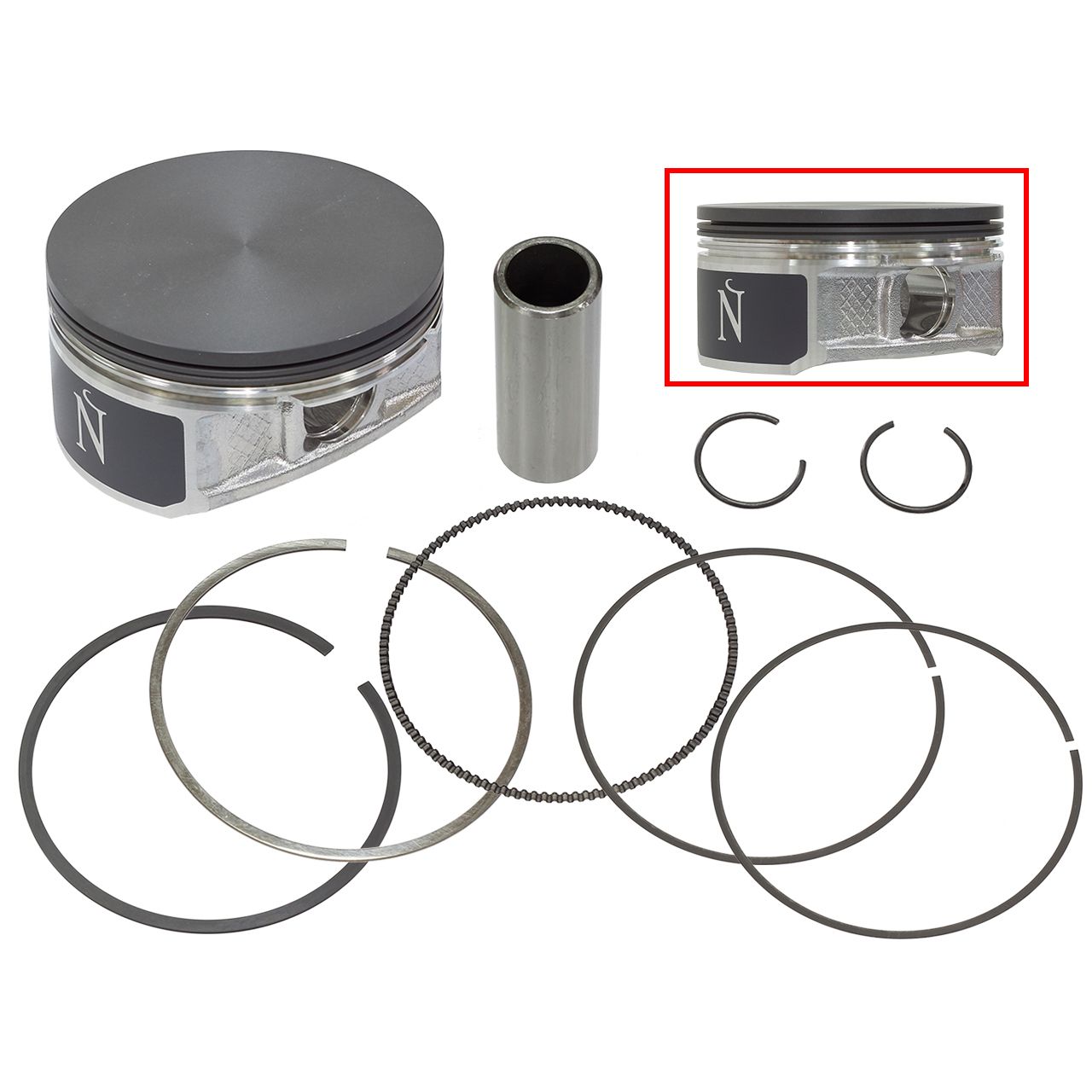 Piston Kit 92.96/Std Pol