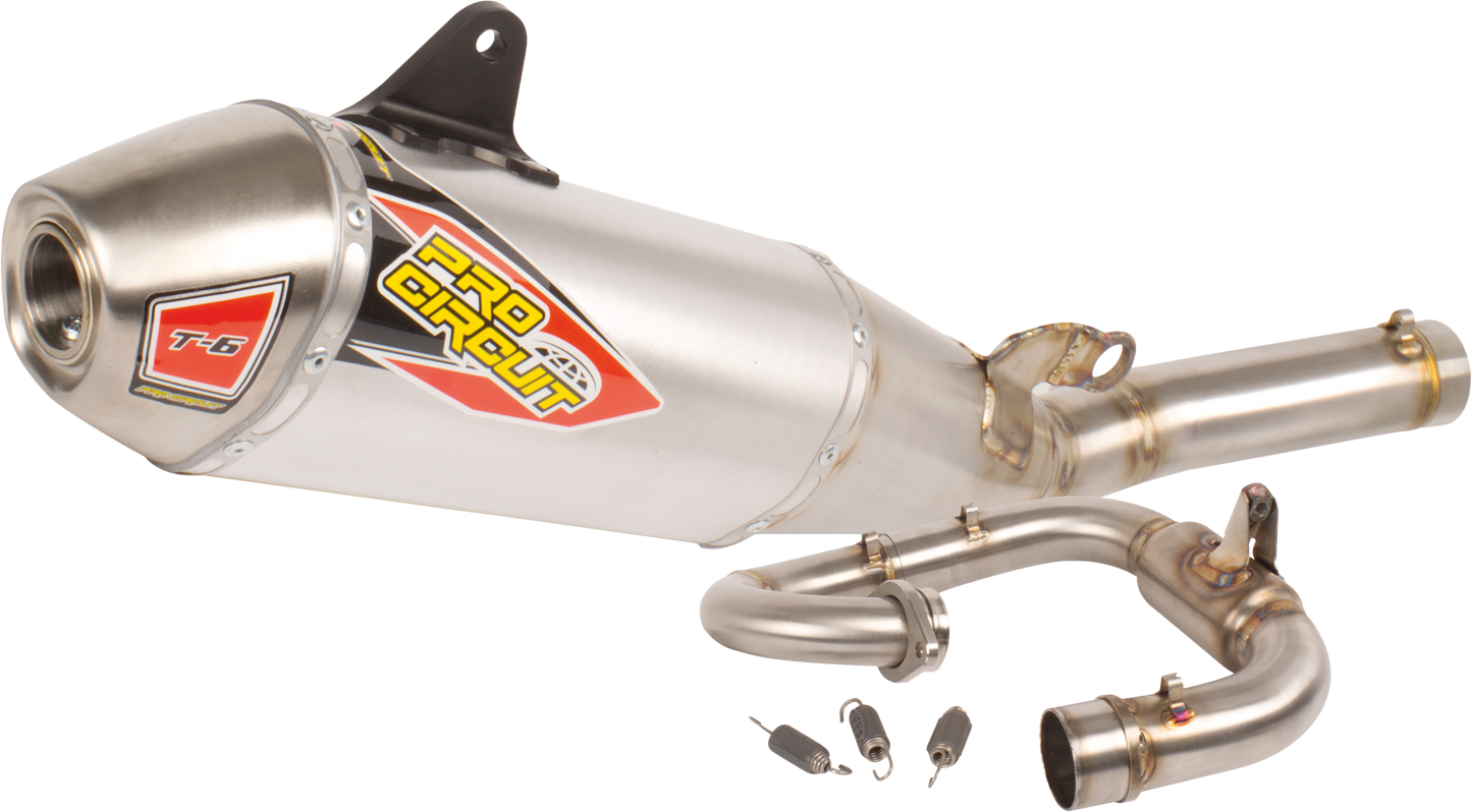 T 6 Stainless System W/Removable Spark Arrestor