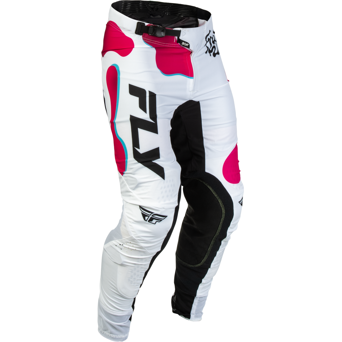 Youth Lite Vibe Pants White/Pink/Blue Sz 26