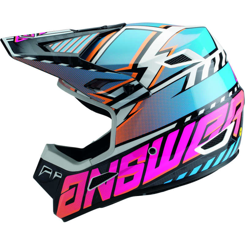 
                      
                        Answer AR3 Rapid Helmet Blue/Orange/Rhodamine Youth - Small
                      
                    
