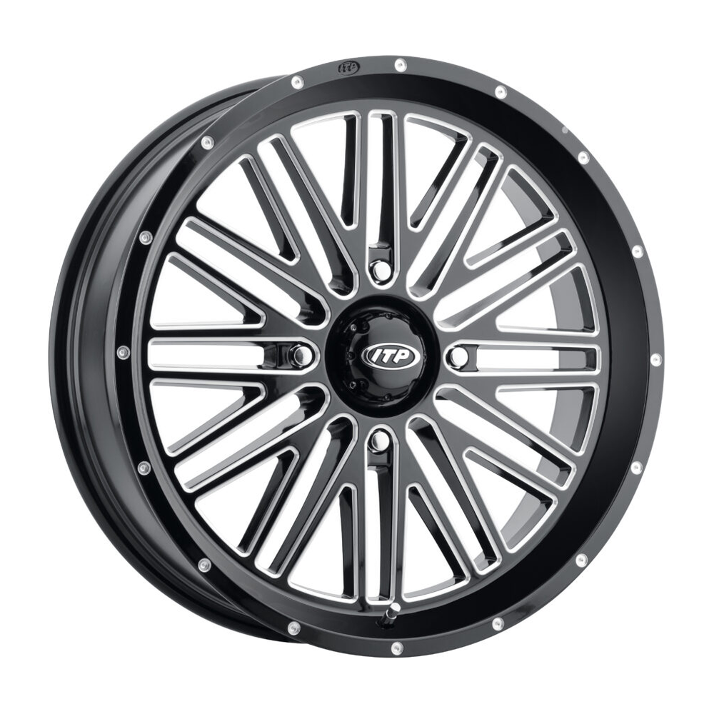 Momentum Wheel Blk/Mac 22x6.5 4/156 4+2.5 (+10mm)
