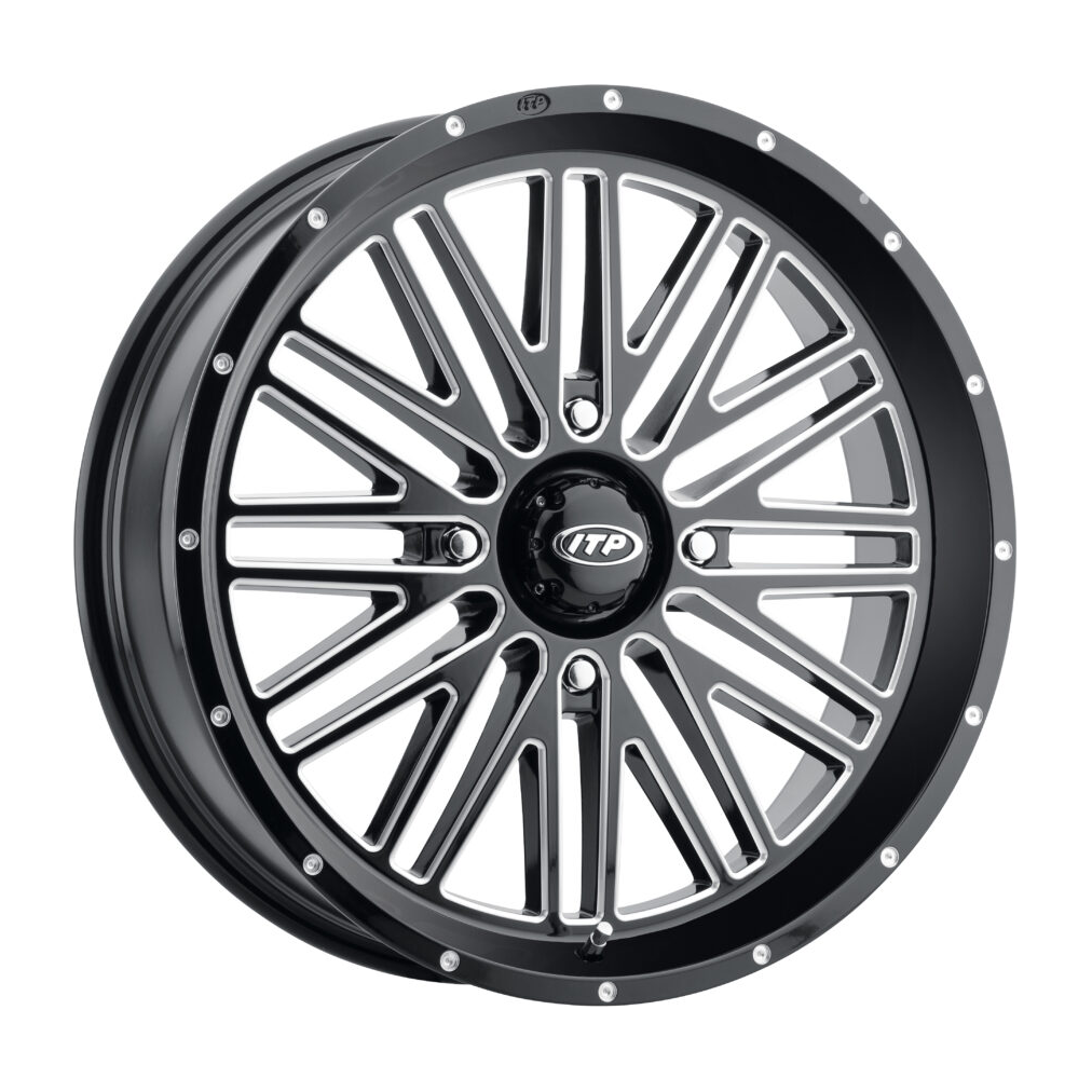 Momentum Wheel Blk/Mac 22x6.5 4/156 4+2.5 (+10mm)