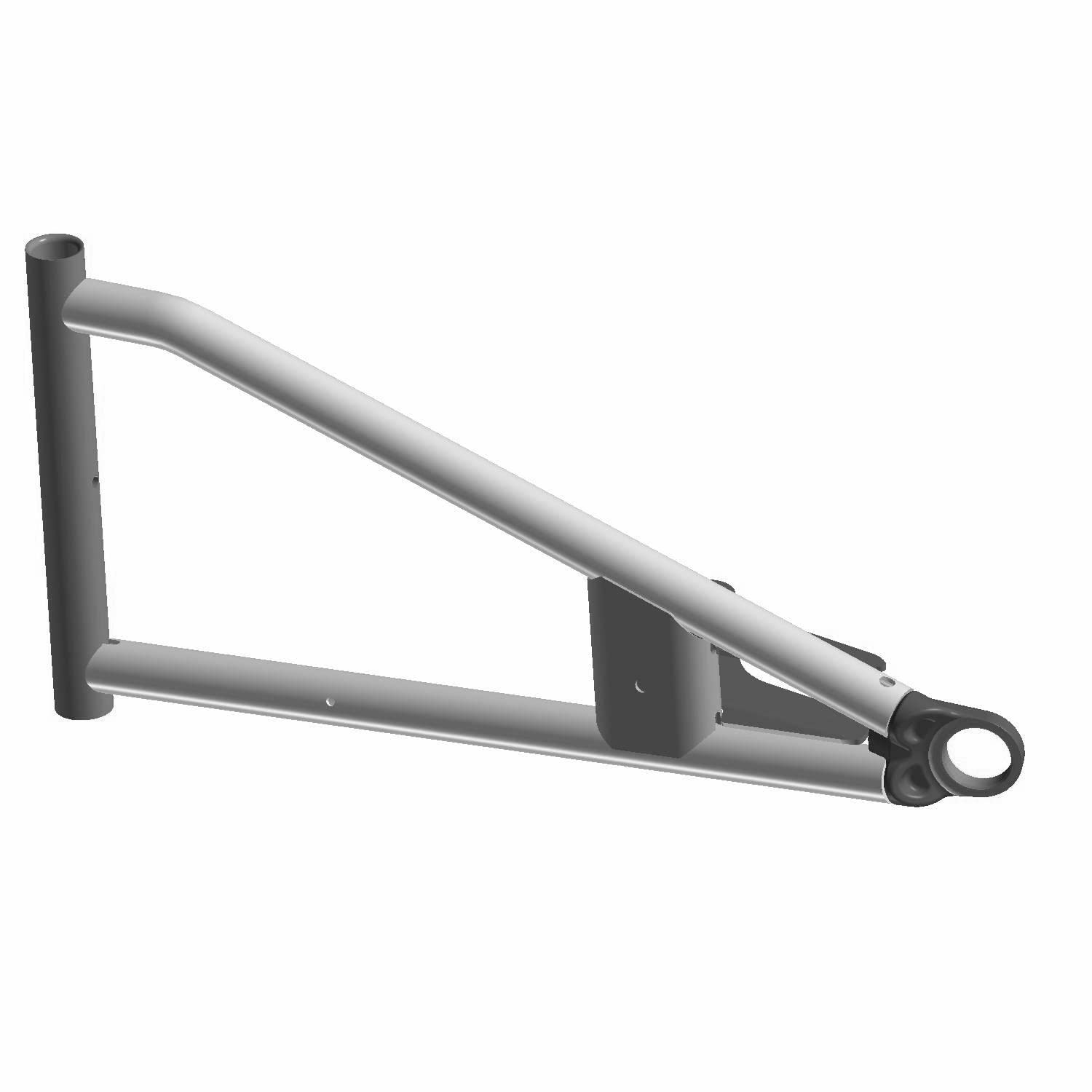 Polaris RZR Control Arm Weld, Upper, Front, Left, Matte Black, Genuine OEM Part 1018209-458, Qty 1