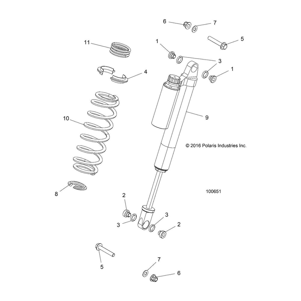 
                      
                        Polaris ATV Spring, 10.6 FL, Lime Squeeze, Genuine OEM Part 7044679-630, Qty 1
                      
                    