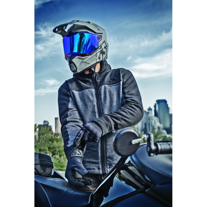 Speed and Strength Hammer Down Armored Hoody Black/Grey - Small