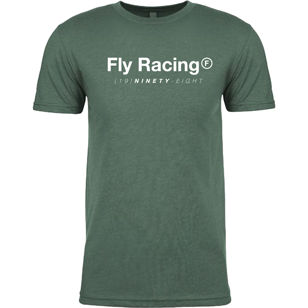 Fly Trademark Tee Forest Green Heather Md