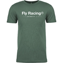 Fly Trademark Tee Forest Green Heather Lg