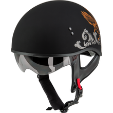 Hh 65 Corvus Helmet Matte Black/Silver/Orange Md