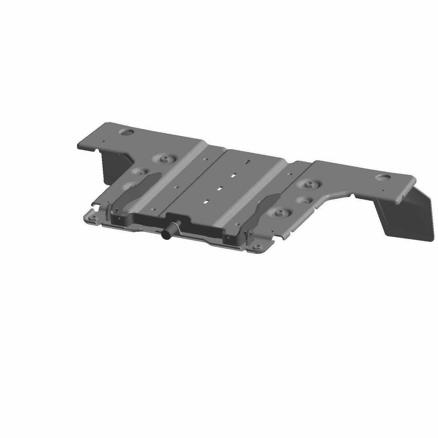 Polaris ATV Seat Back Support Weld, Medium Gloss Black, Genuine OEM Part 1015676-067, Qty 1