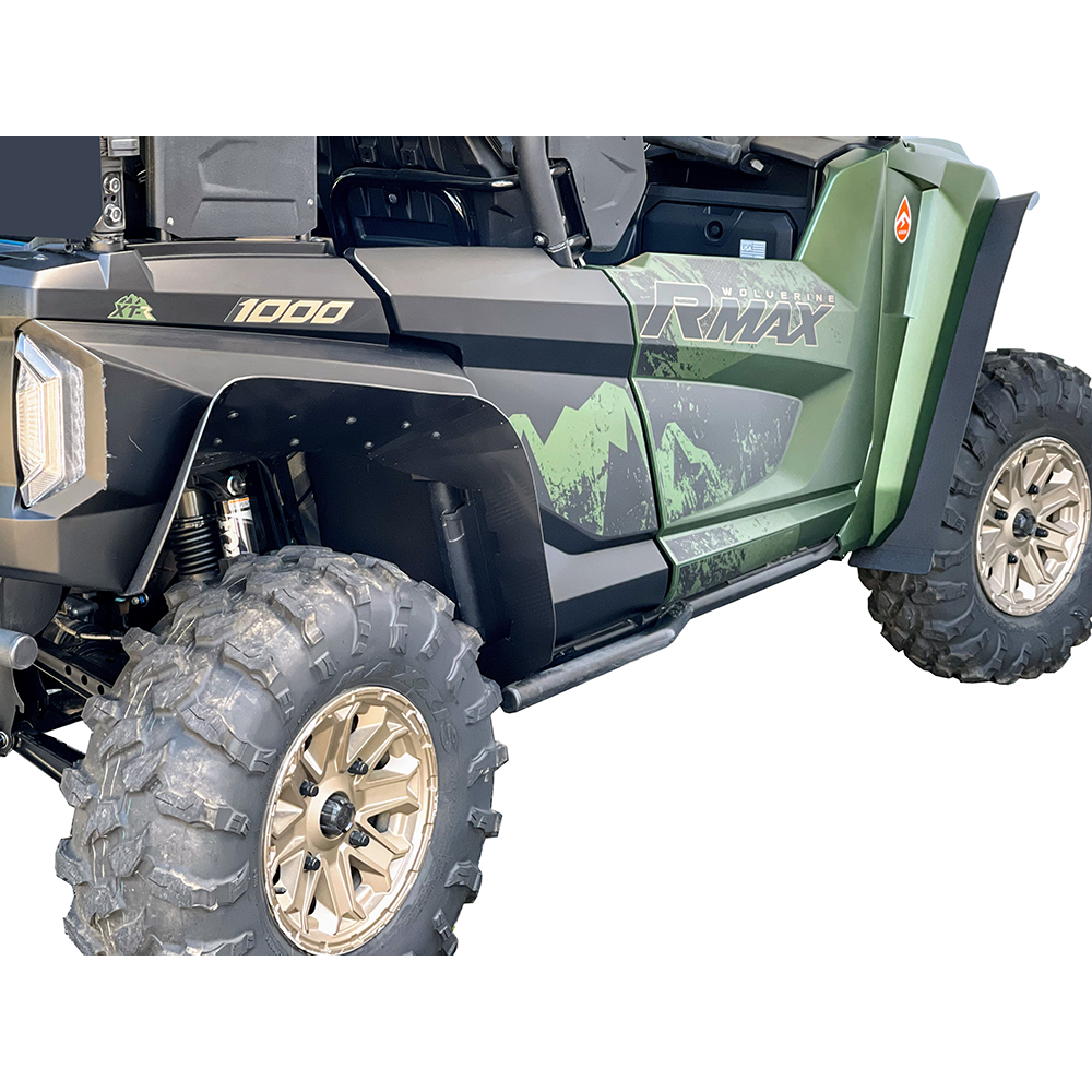 Over Fender Set Blk Yam