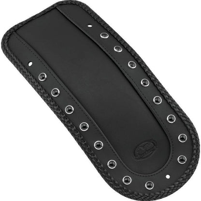 Mustang 08-21 Harley FL Touring Fender Bib w/Blk Pearl w/Studs - Black