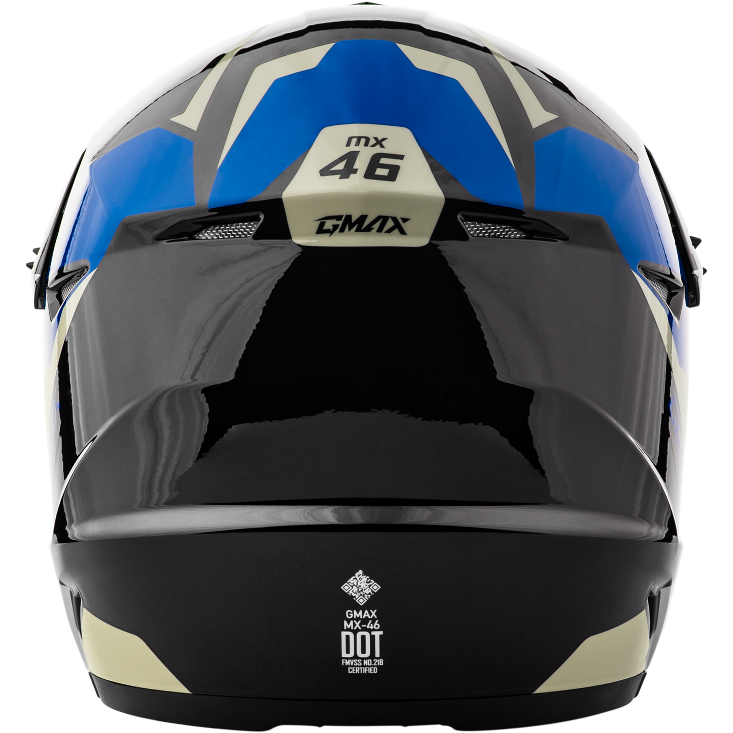 Mx 46y Cyclus Helmet Black/Blue Yl