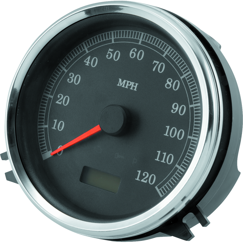 Bikers Choice 99-03 Softail Replacement Speedometer 5 Inch Electronic Black Face