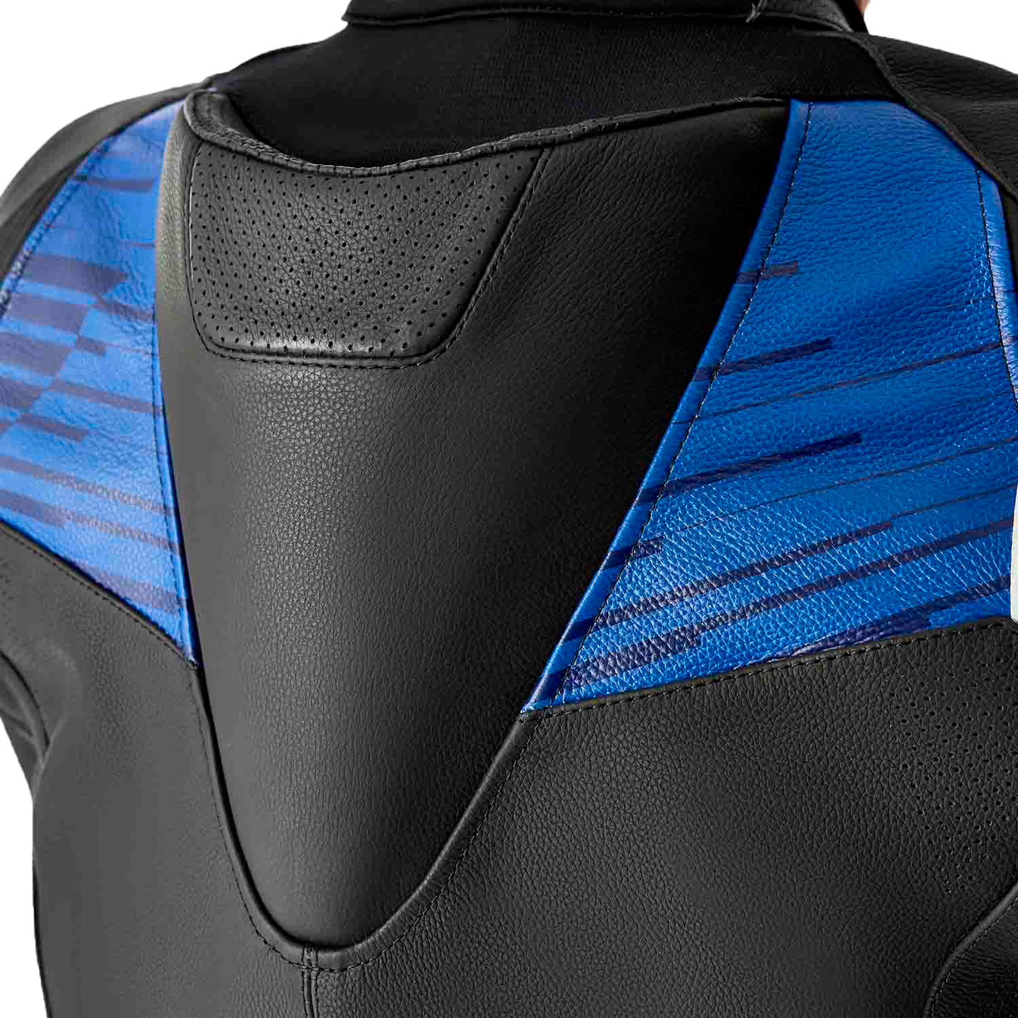 Tractech Evo D3o Jacket Blk/Blue Leather 2x