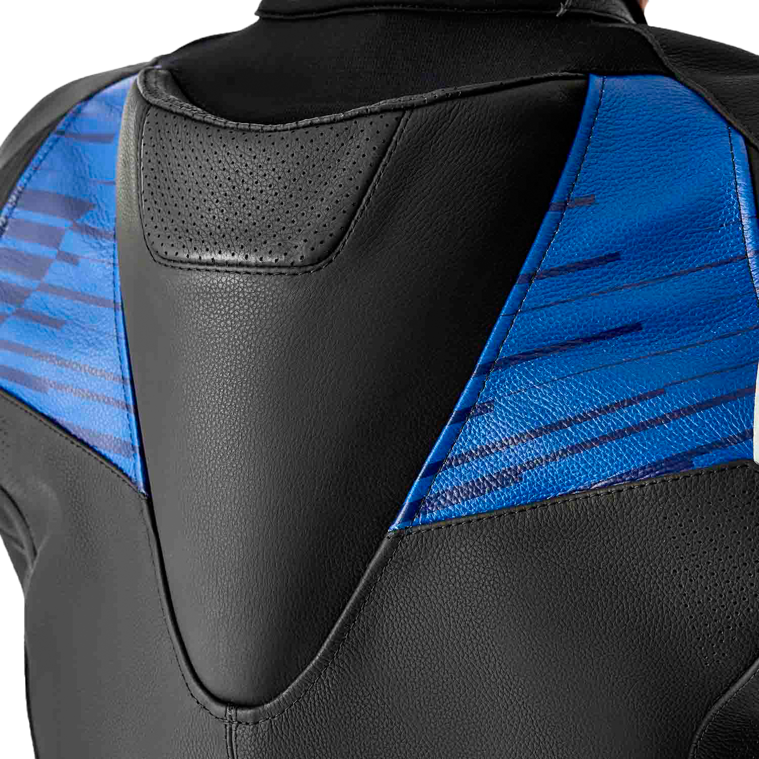 Tractech Evo D3o Jacket Blk/Blue Leather Sm