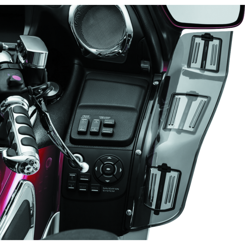 
                      
                        Kuryakyn Dragon Wings 01-17 Honda GL1800 Models Smoke
                      
                    