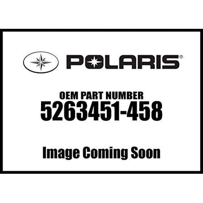 Polaris RZR Seat Rails Bracket Mount, Matte Black, Genuine OEM Part 5263451-458, Qty 1