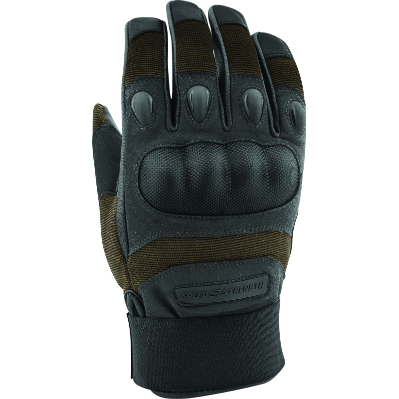 Speed and Strength Call to Arms Gloves Brown- Large