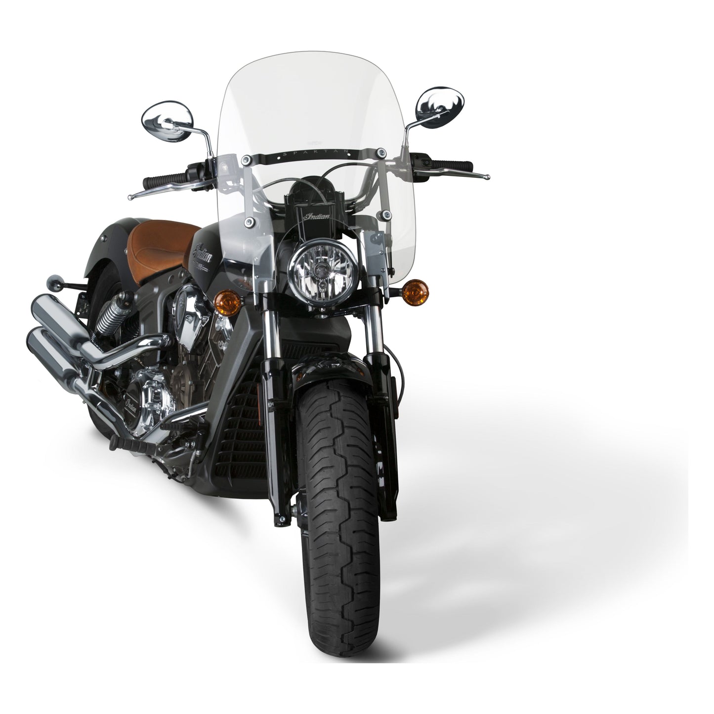 Spartan Windshield Clear Quick Release 16.25"