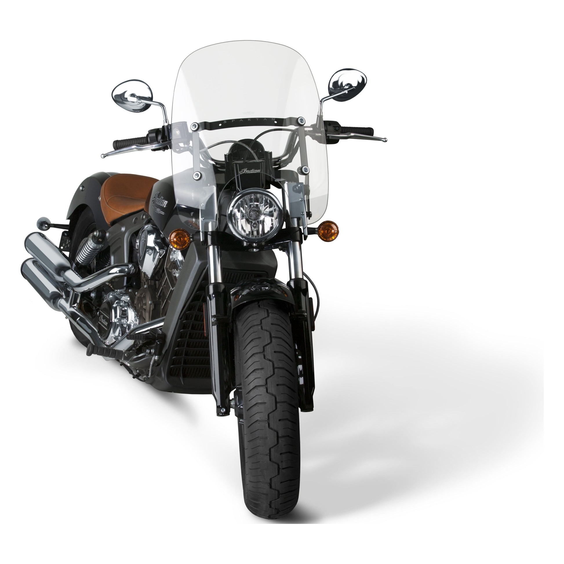 Spartan Windshield Clear Quick Release 16.25"