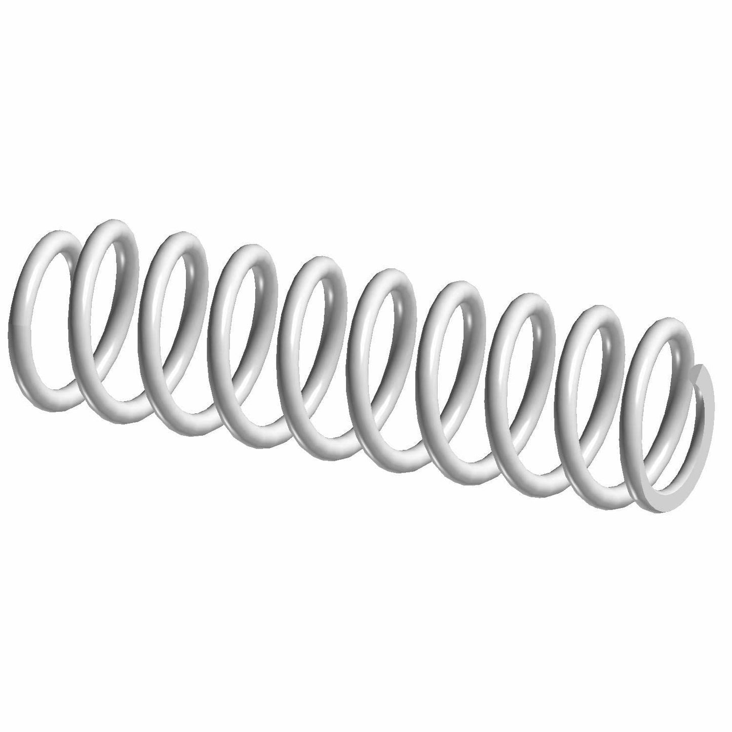 Polaris Ranger Spring, Silver, Genuine OEM Part 7044793-385, Qty 1
