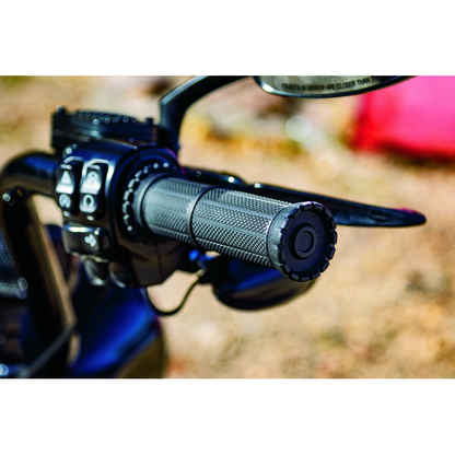 Kuryakyn Riot Grips Throttle-By-Wire Satin Black