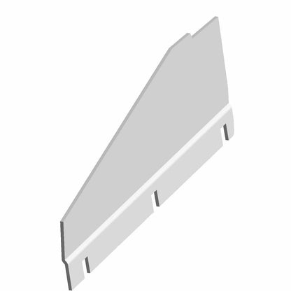 Polaris Slingshot Footwell Shield, Right, Genuine OEM Part 5814619, Qty 1