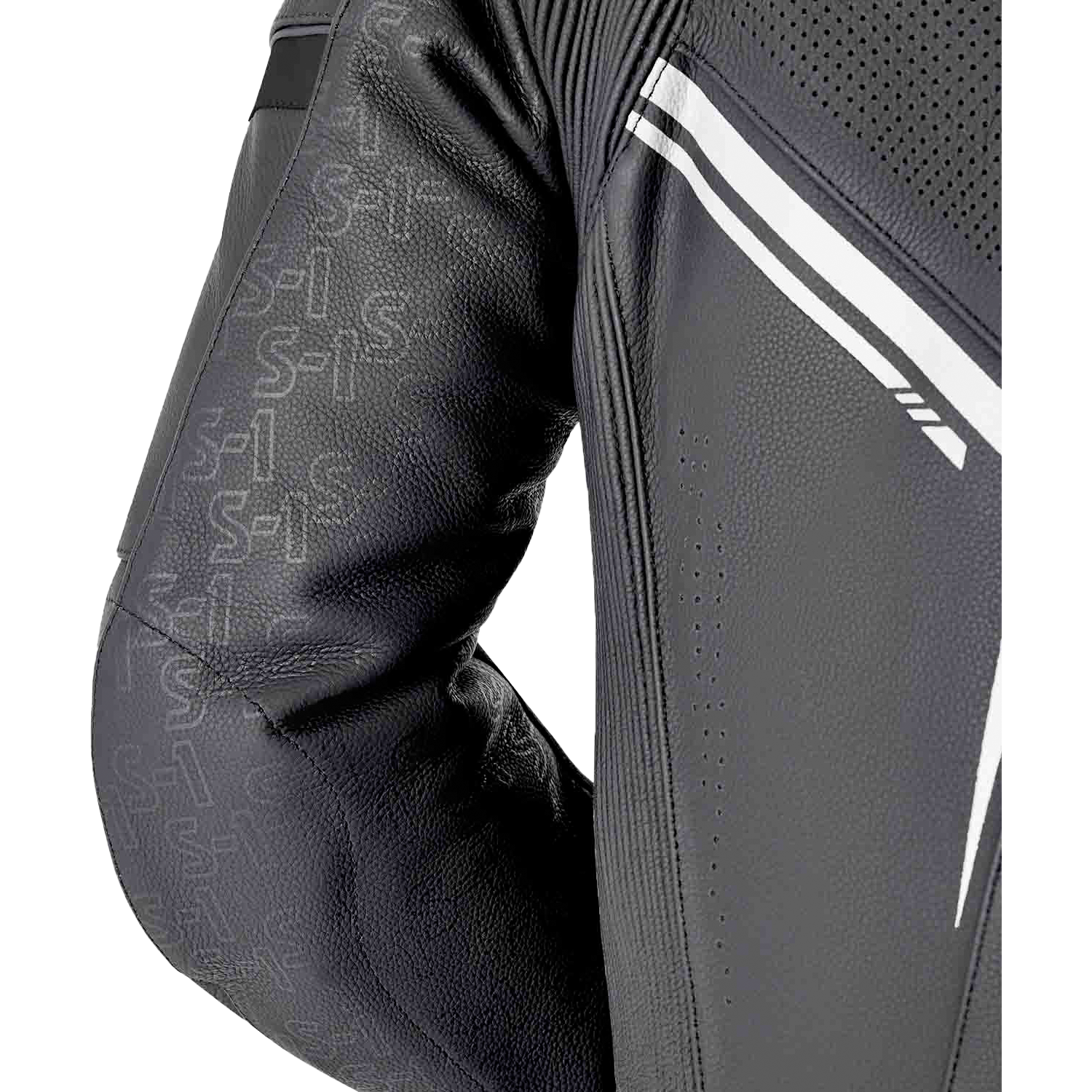 S1 D3o Suit Blk/Whi Leather 3x