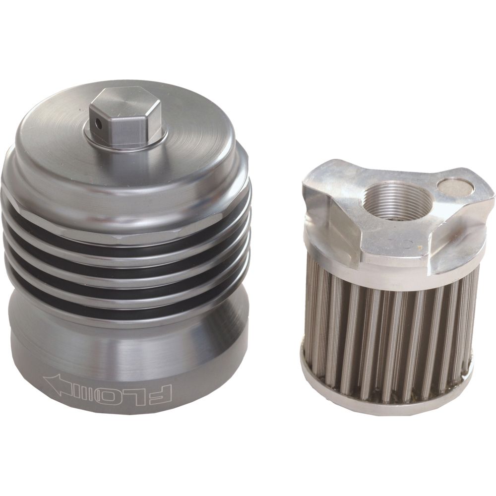 Flo Reusable Steel Oil Filter Hd