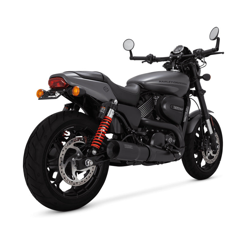 Vance & Hines Harley Davidson 17-20 Street Rod Hi-Output Slip-On Black Slip-On Exhaust
