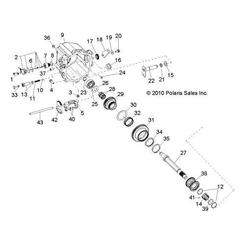 
                      
                        Polaris RZR Oil Seal, Genuine OEM Part 3234493, Qty 1
                      
                    