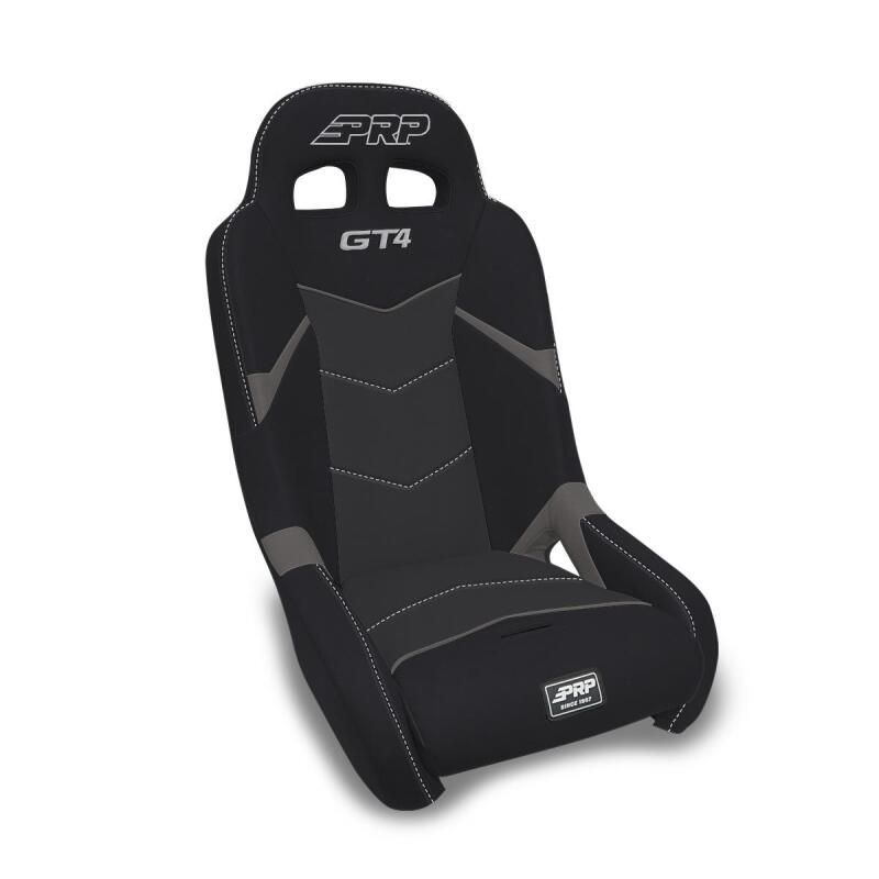 PRP Polaris RZR/Can-Am Maverick GT4 Suspension Seat - Black/Gray