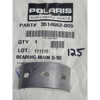 Polaris Ranger Main Bearing, Red, 41 mm, Genuine OEM Part 3514662-005, Qty 1
