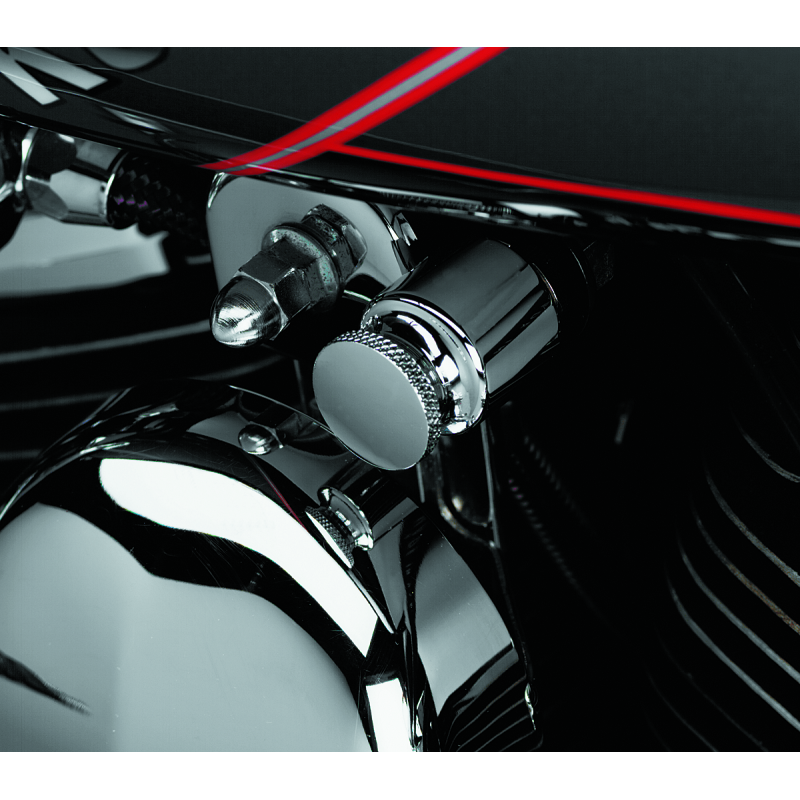 Kuryakyn  Marquis Choke Knob Cover Chrome