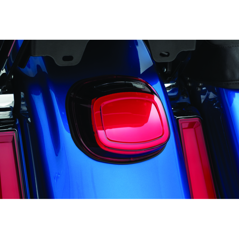 Kuryakyn Tracer LED Taillight Red Lens With License Light