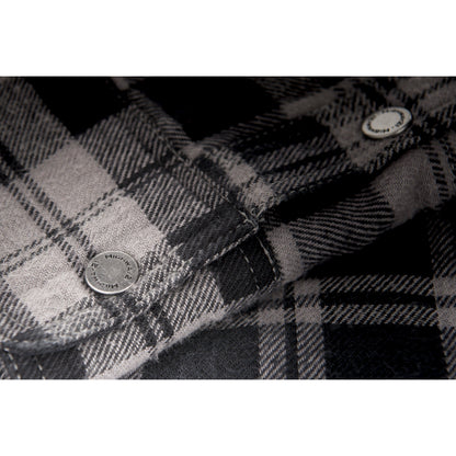 Marksman Flannel Black/Grey Md