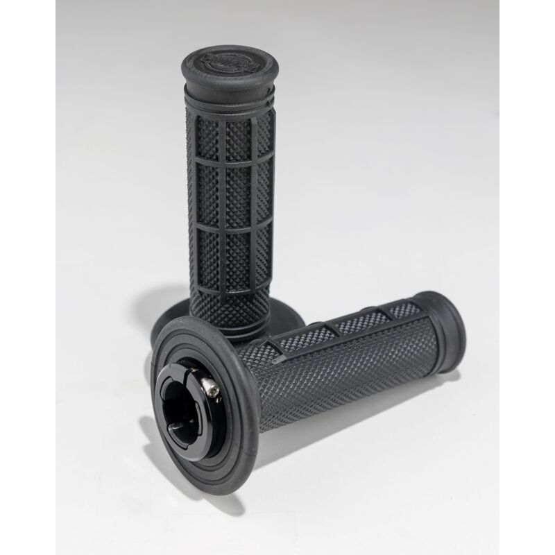ProTaper Pro Series Clamp On 1/2 Waffle Black/Black