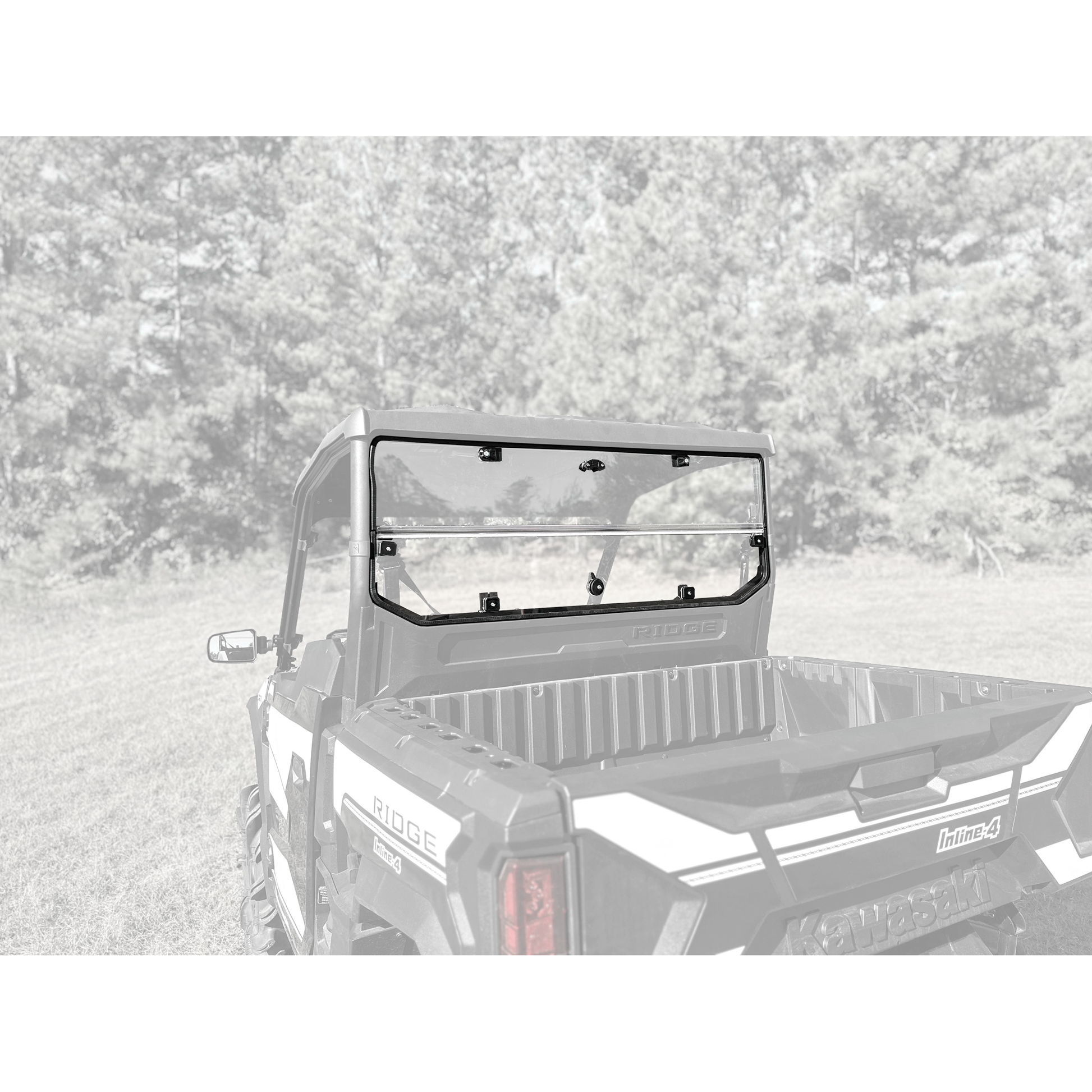 Rear Folding Windshield   Uv