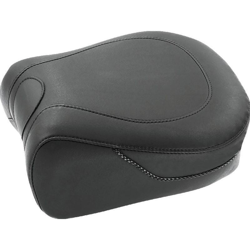 Mustang 97-07 Harley Electra Glide, Rd Glide Lowdown Standard Touring Passenger Seat - Black