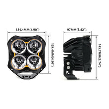 5" Spot Beam Cube Light 2 Piece Kit
