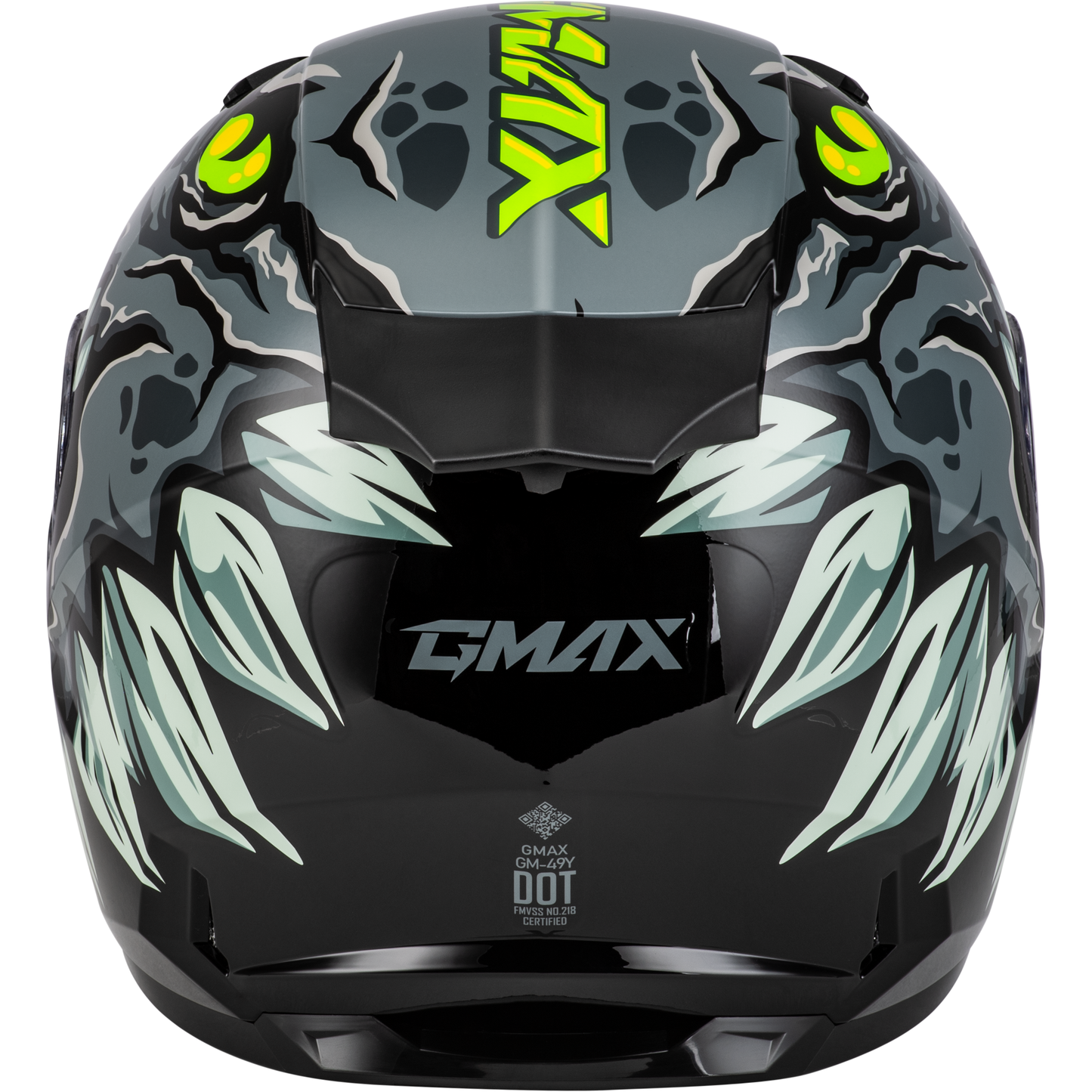 Youth Gm 49y Drax Helmet Grey Yl