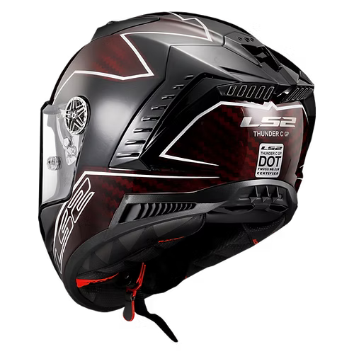 
                      
                        LS2 Helmets LIGHTNING - RED / GRAY / BLACK - Thunder Carbon LG - 805-2134
                      
                    