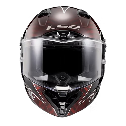 LS2 Helmets LIGHTNING - RED / GRAY / BLACK - Thunder Carbon LG - 805-2134