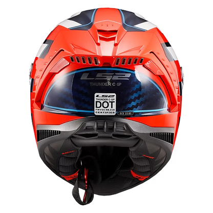 LS2 Helmets ALLIANCE - RED / WHITE / BLUE - Thunder Carbon LG - 805-2144