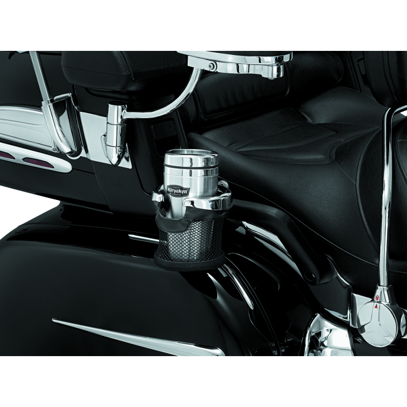 Kuryakyn Passenger Drink Holder 01-17 GL1800 Chrome