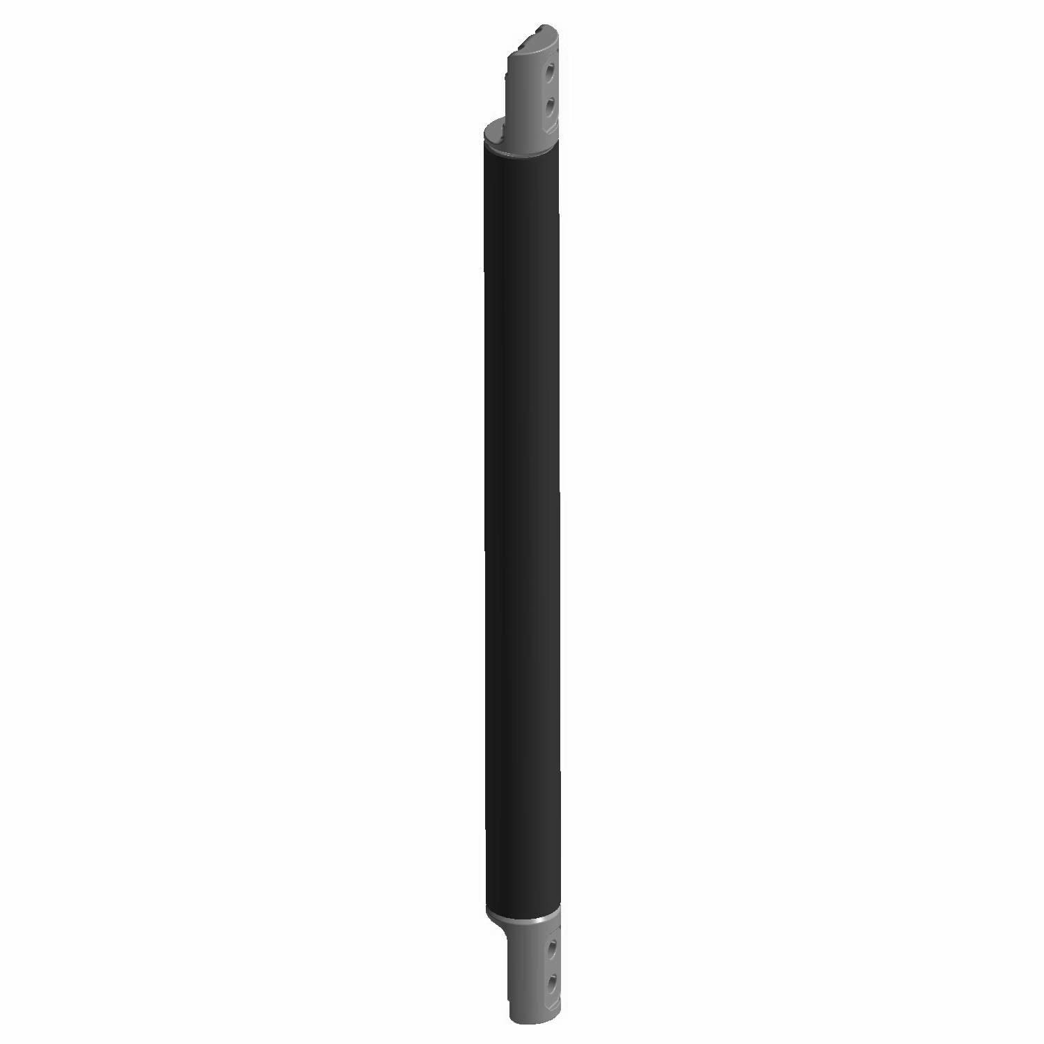 Polaris RZR Cab Frame, Mid, Matte Black, Genuine OEM Part 1020057-458, Qty 1