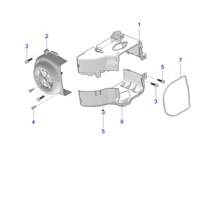 Polaris ATV Screw ST4.8�16, Genuine OEM Part 3023828, Qty 1