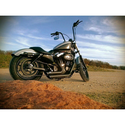 Narrow 16" Apehangers 1" Black